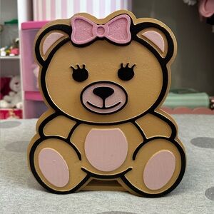 For Her Vanity Glam Bear Palette Holder